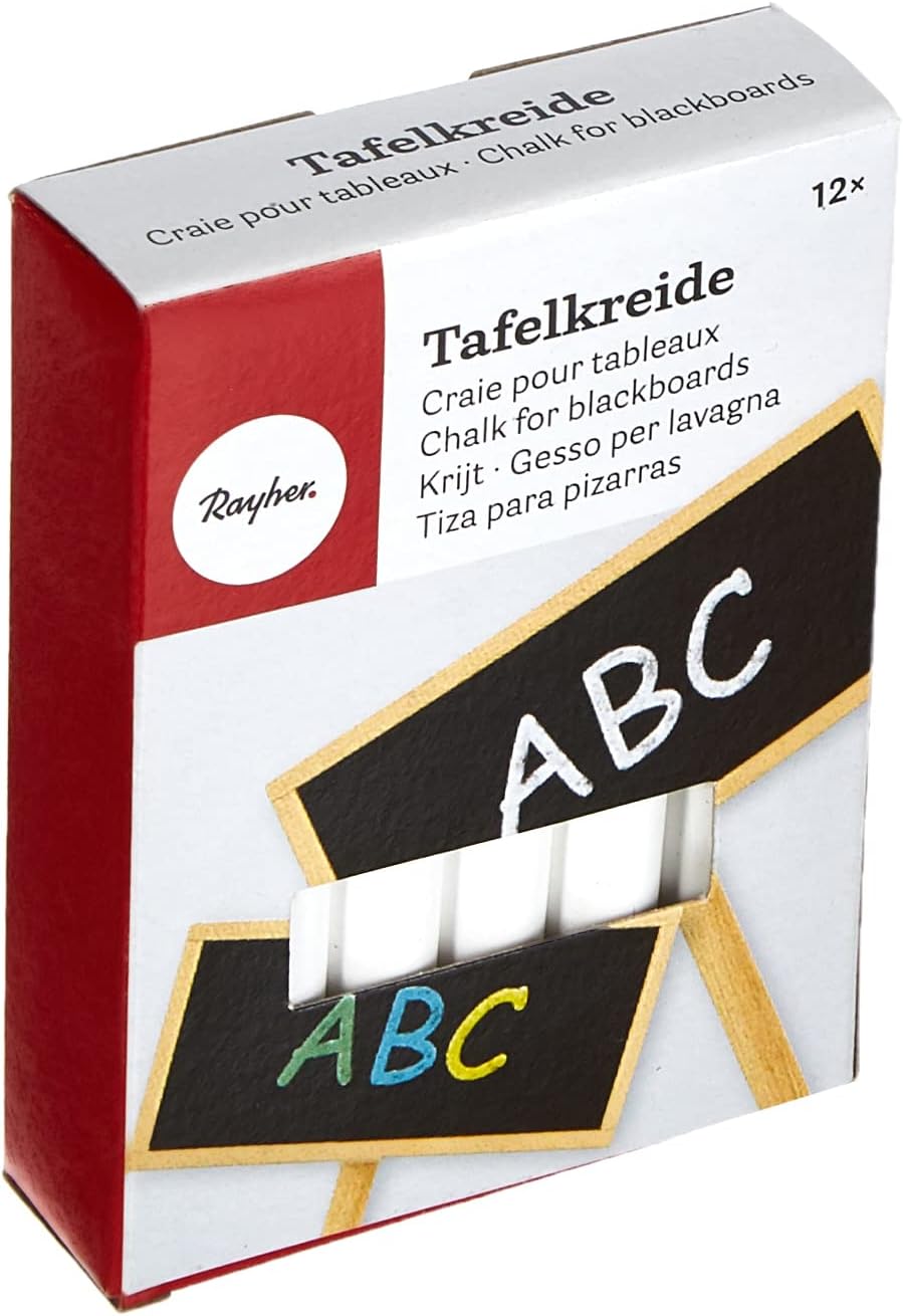 Gessetto Bianco Per Lavagna 12 Pz Rayher