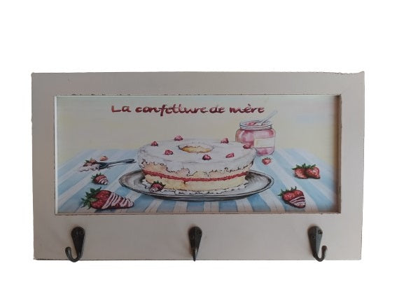 Appendino 3 Ganci Disegno Torta 35x20x4 Cm