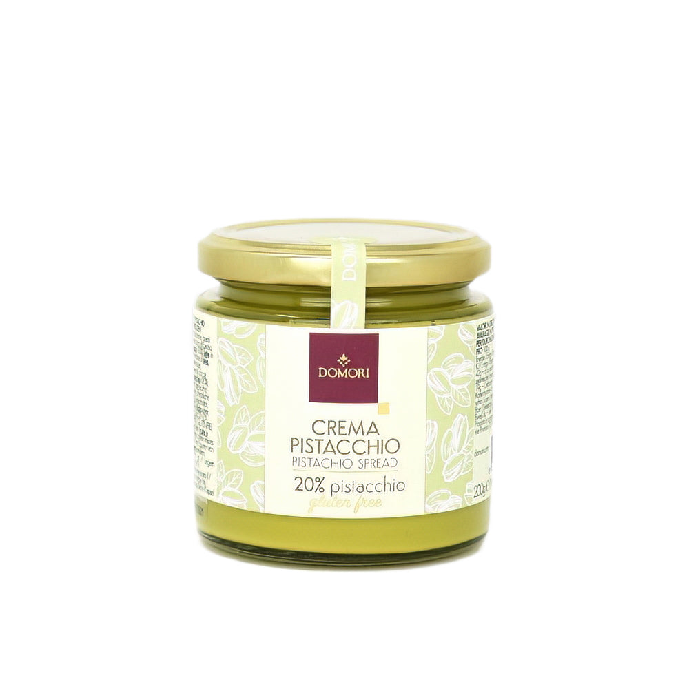 Crema Pistacchio Domori 200 g crema spalmabile al pistacchio siciliano da forno - DeMatteis.it
