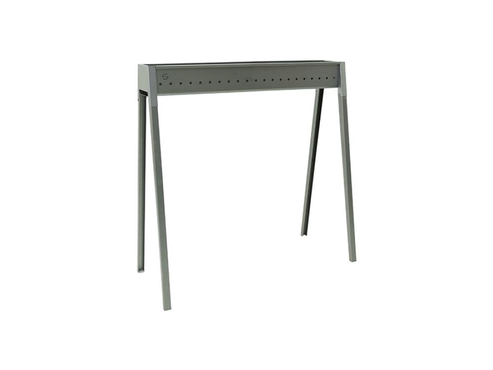 Cuoci Arrosticini Lisa Torino 80 con gambe a baionetta altezza 79cm, design industriale per cottura professionale arrosticini | Dematteis.it