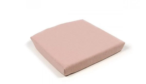 Cuscino Nardi Net Relax rosa quarzo: raffinato complemento outdoor con tessuto acrilico premium, dimensioni 57x52,5 cm e spessore comfort 7,5 cm. | Dematteis.it