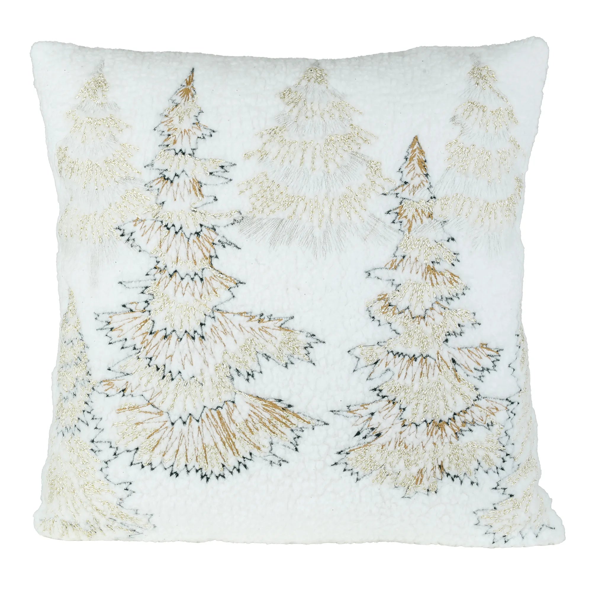 Cuscino 45x45 Cm Cotone Bianco Crema