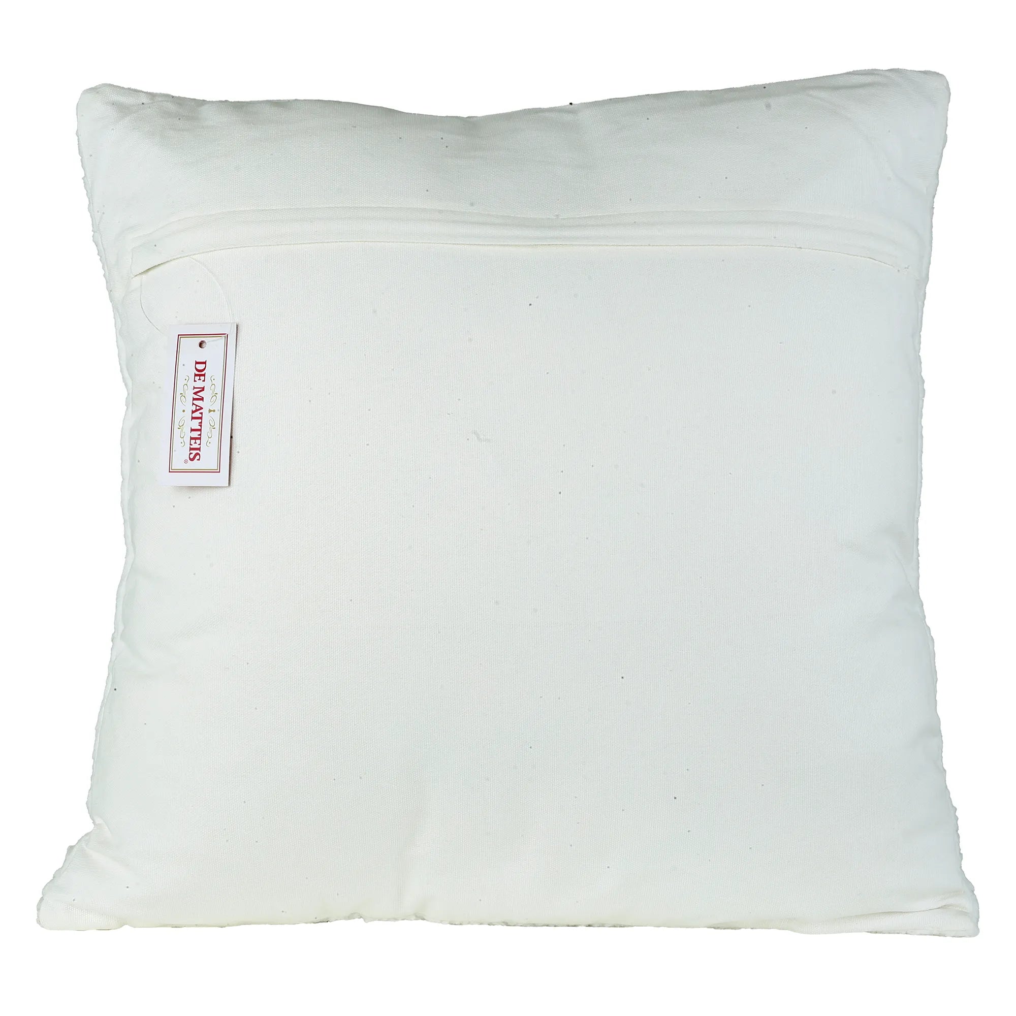 Cuscino 45x45 Cm Cotone Bianco Crema