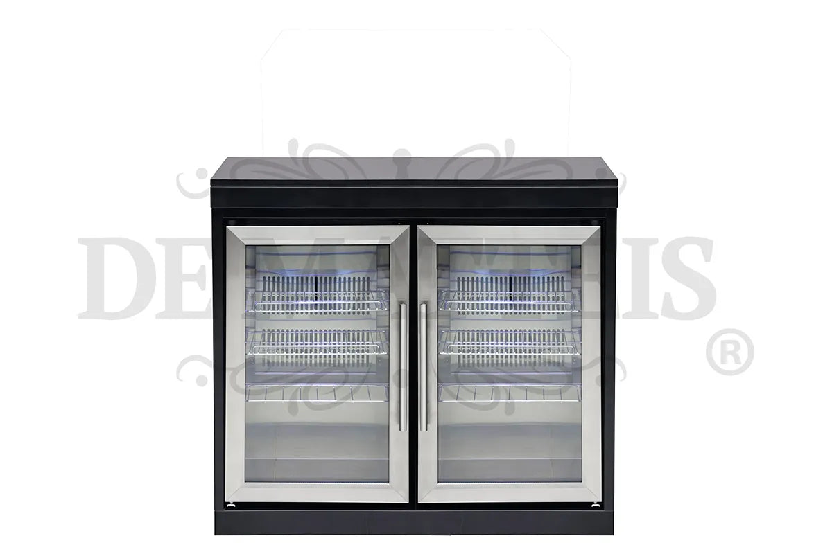 Modulo Frigo Doppio Per Barbecue Serie Pro