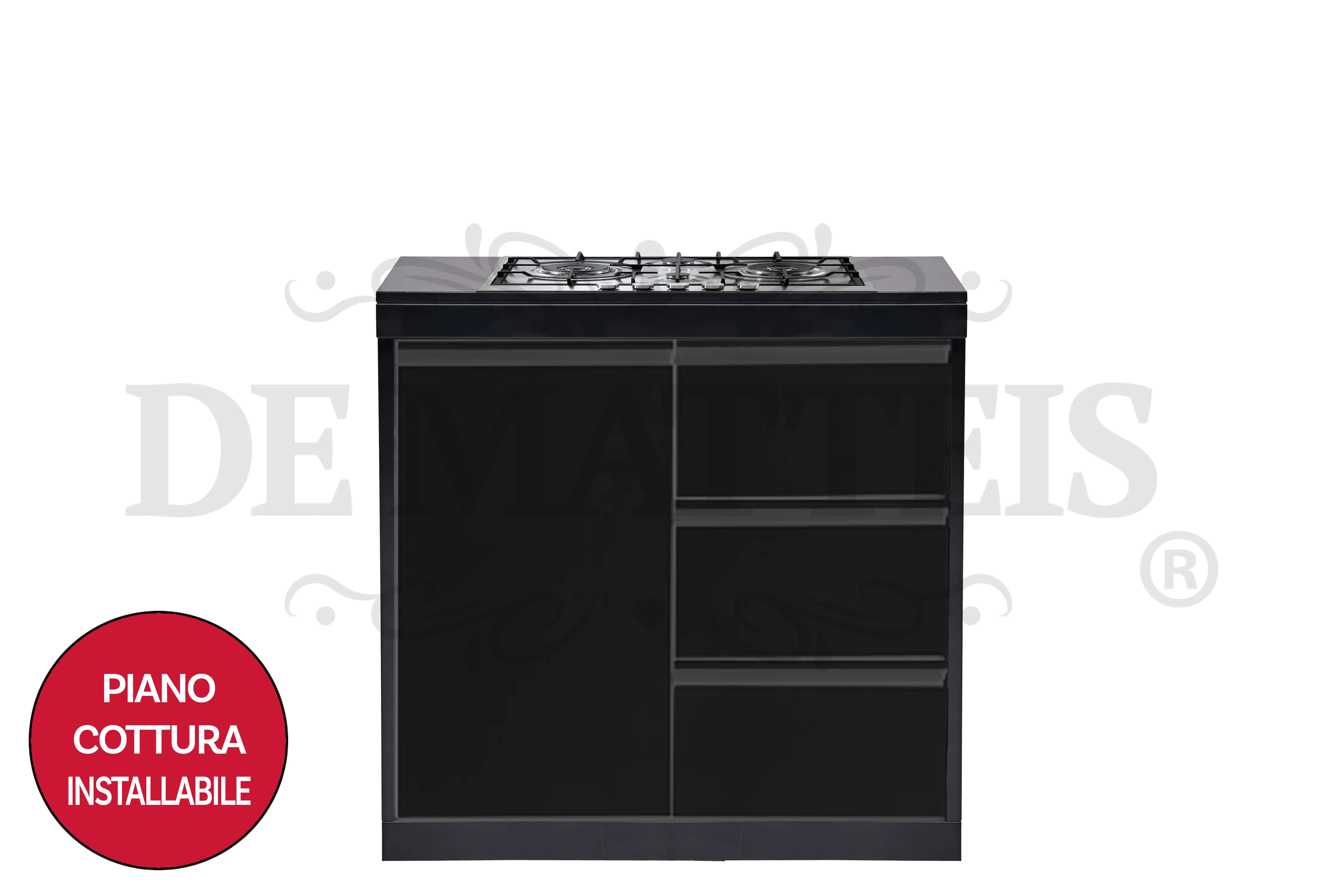 Modulo Con Cassettiera Per Barbecue Serie Pro