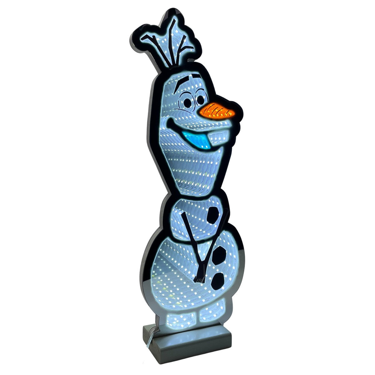 Olaf Luminoso 40 cm pupazzo di neve decorativo con illuminazione LED da collezione Disney Frozen - DeMatteis.it