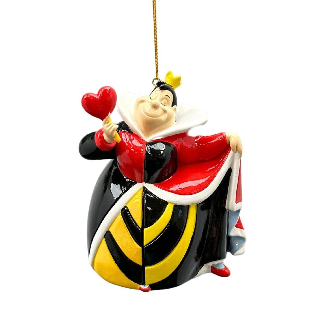 Pendente Regina Di Cuori 3D ornamento decorativo per collana o arredo ispirato al personaggio di Alice nel Paese delle Meraviglie - DeMatteis.it