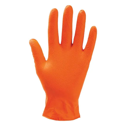 Guanti In Nitrile Tg.7-7,5 Hi-Grip Orange