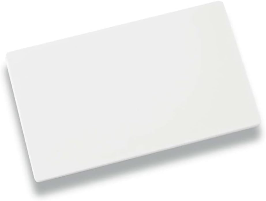 Tagliere Polietilene Bianco 50x30x2 Cm
