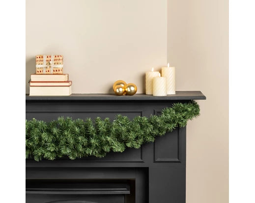 Festone Natalizio Imperial 180 cm decorazione per interni durante le festività natalizie in PVC - DeMatteis.it