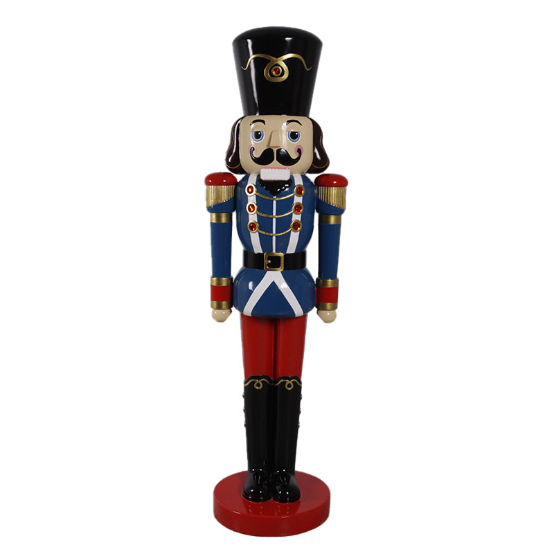 Soldato Schiaccianoci decorativo 180 cm per decorazioni natalizie tradizionali - DeMatteis.it