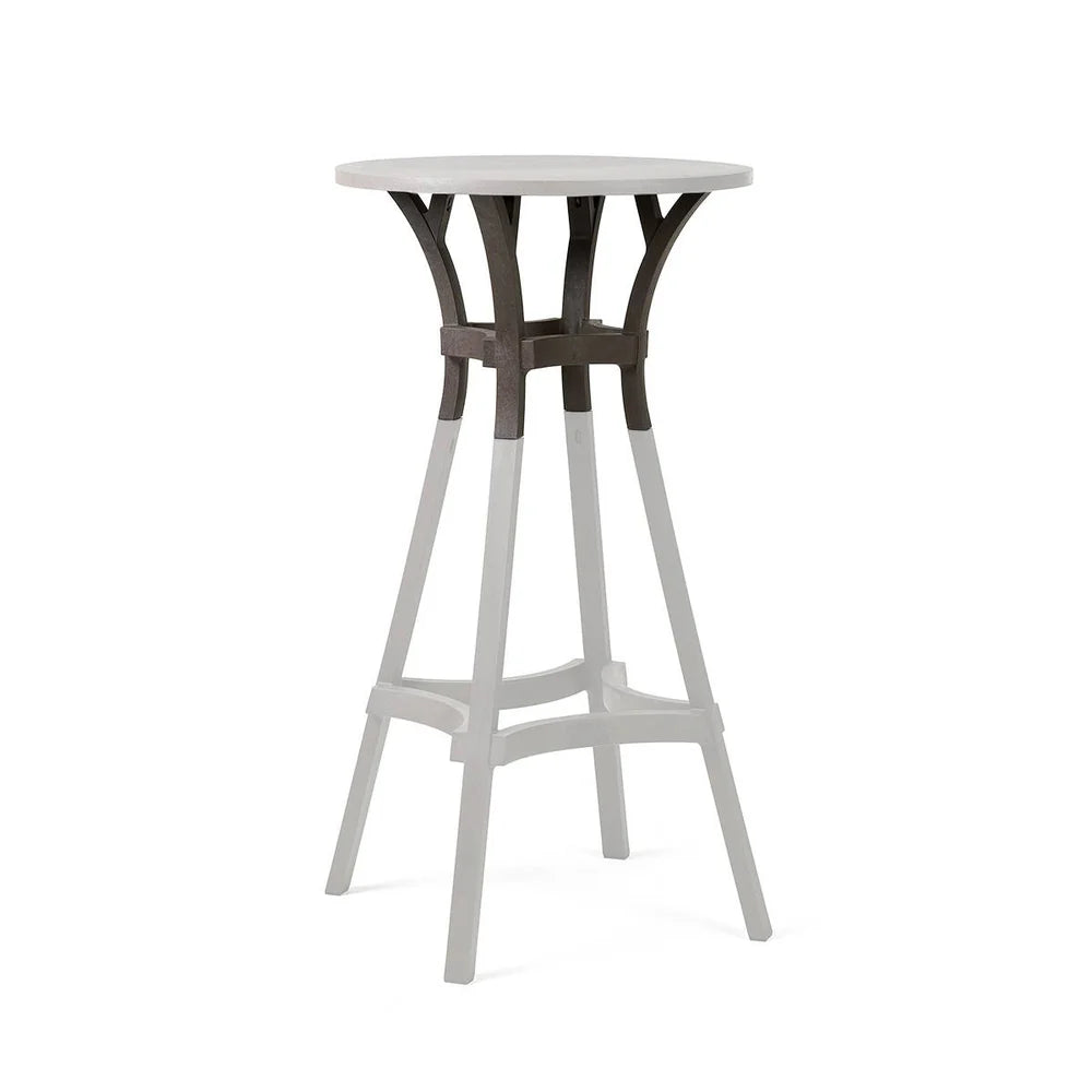 Kit Nardi Combo High terra: sistema di rialzo per tavoli Combo in polipropilene fiberglass anti-UV. Design italiano con finitura opaca terra, perfetto per spazi outdoor moderni. | Dematteis.it