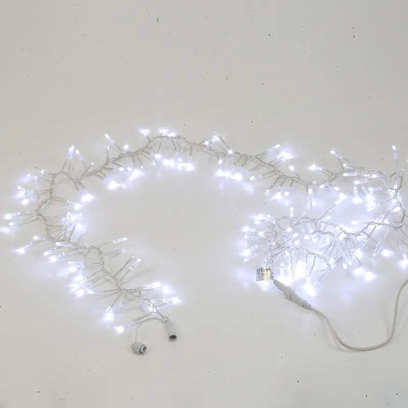 Luci Firecracker Professionali 180 Led Reversibili Caldo Freddo per illuminazione decorativa natalizia - DeMatteis.it