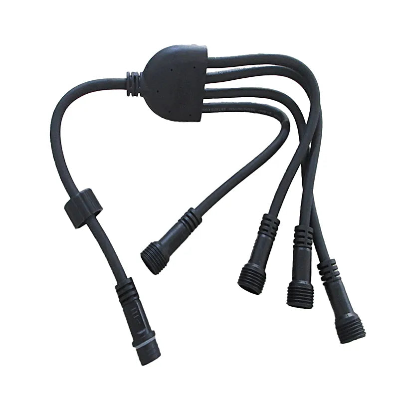 Connettore 1 ingresso 4 uscite per illuminazione LED fino a 6000 unità totali - DeMatteis.it