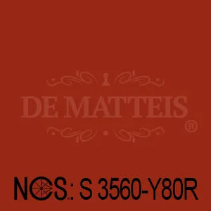 De Matteis, Sedia Esterno Resina Studio Rossa con codice prodotto S 3560-Y80R su sfondo rosso uniforme - DeMatteis.it