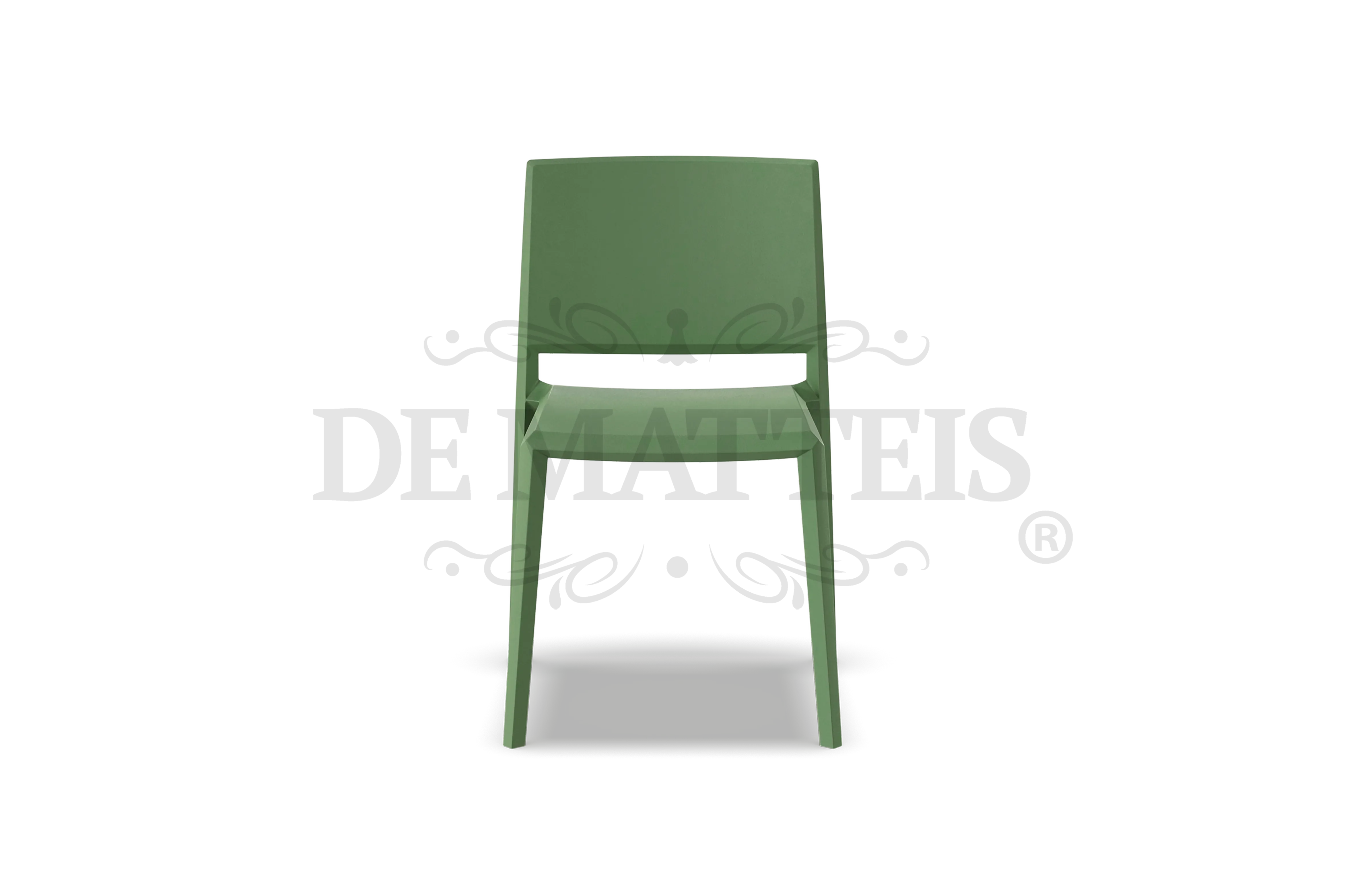 Sedia Esterno Resina Studio Verde