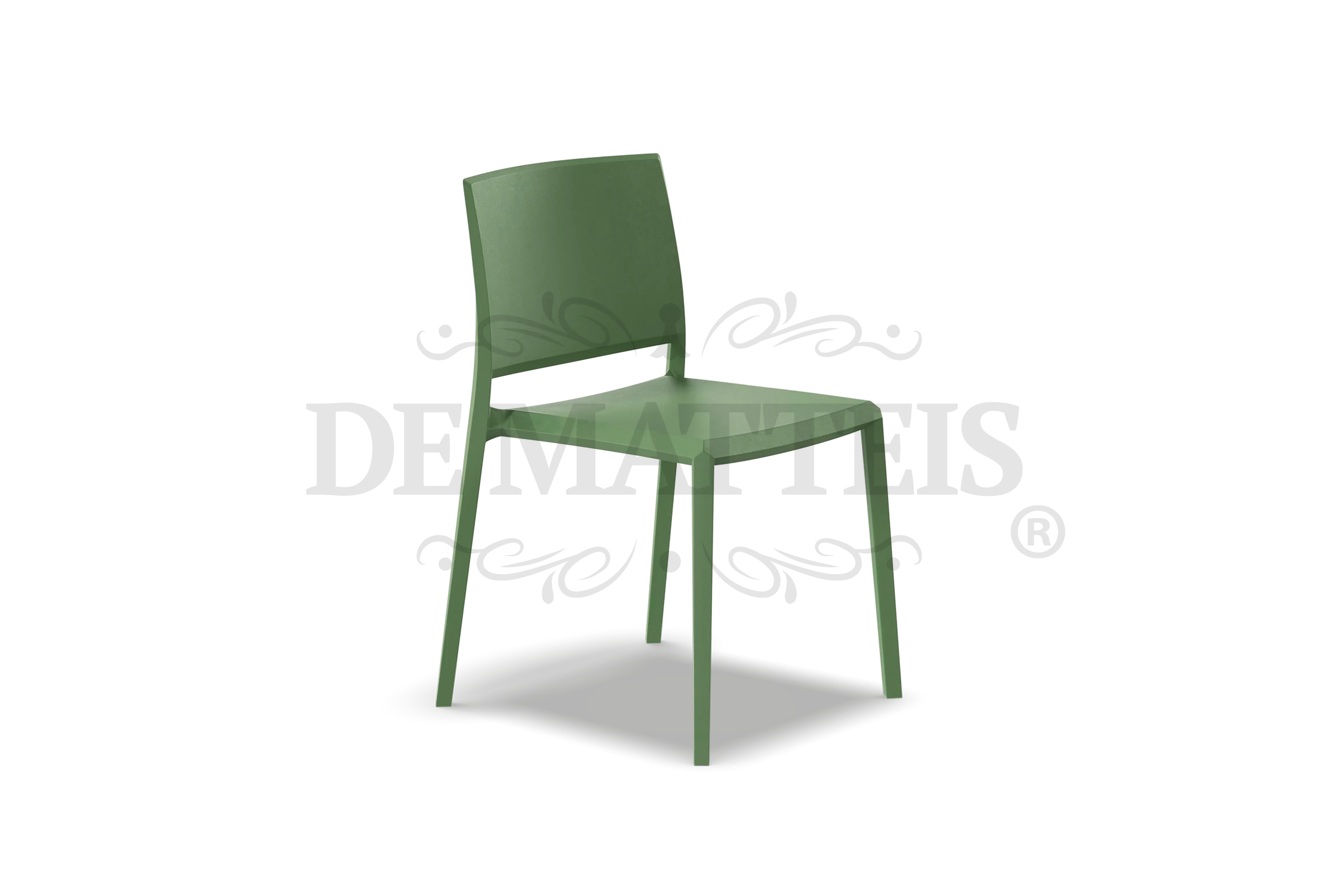 Sedia Esterno Resina Studio Verde