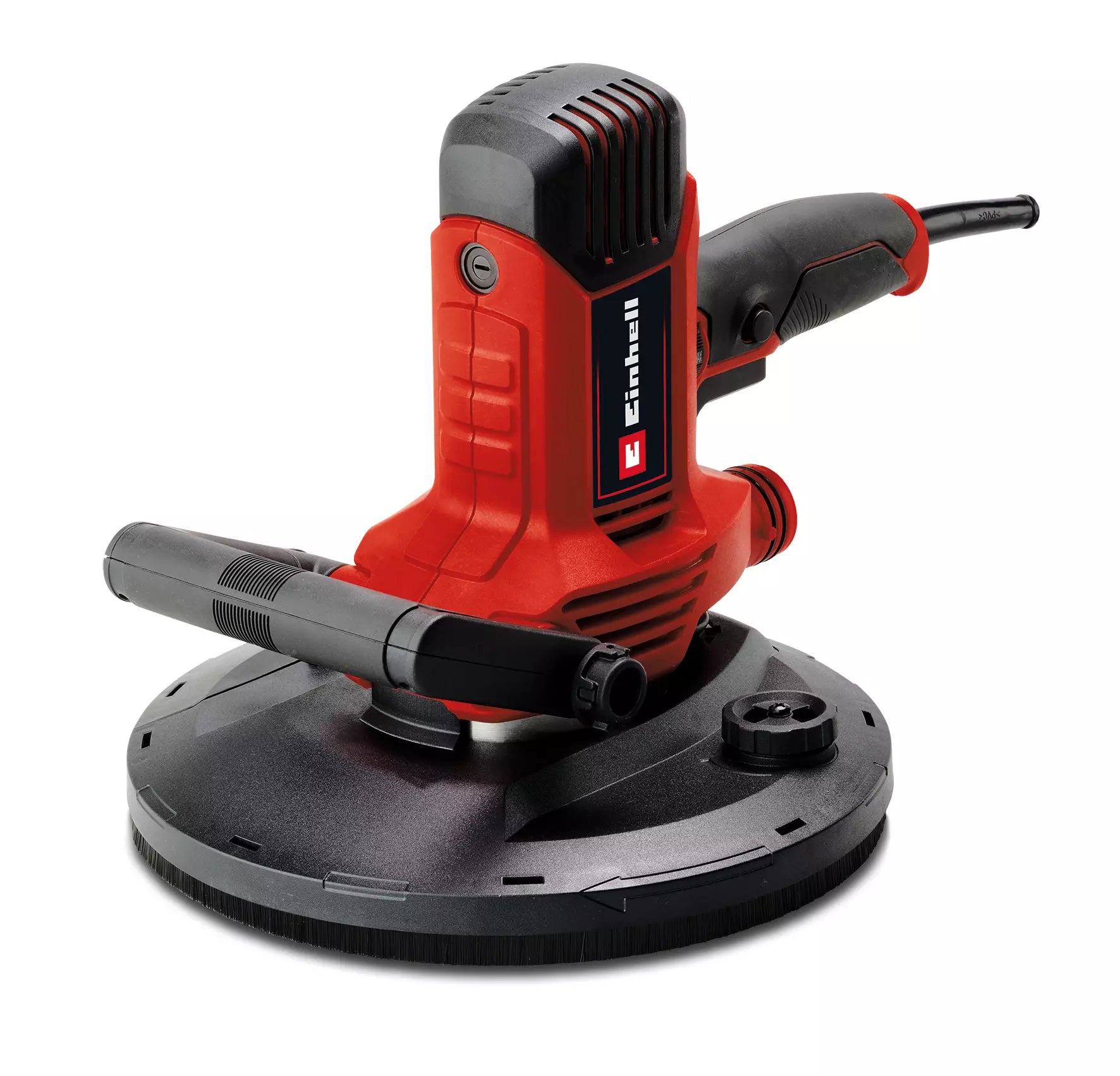 Levigatrice cartongesso TC-DWS 225 Einhell con potente motore da 1220W, disco abrasivo con sistema a velcro e impugnatura ergonomica, ideale per levigare pareti e soffitti con precisione professionale. | Dematteis.it