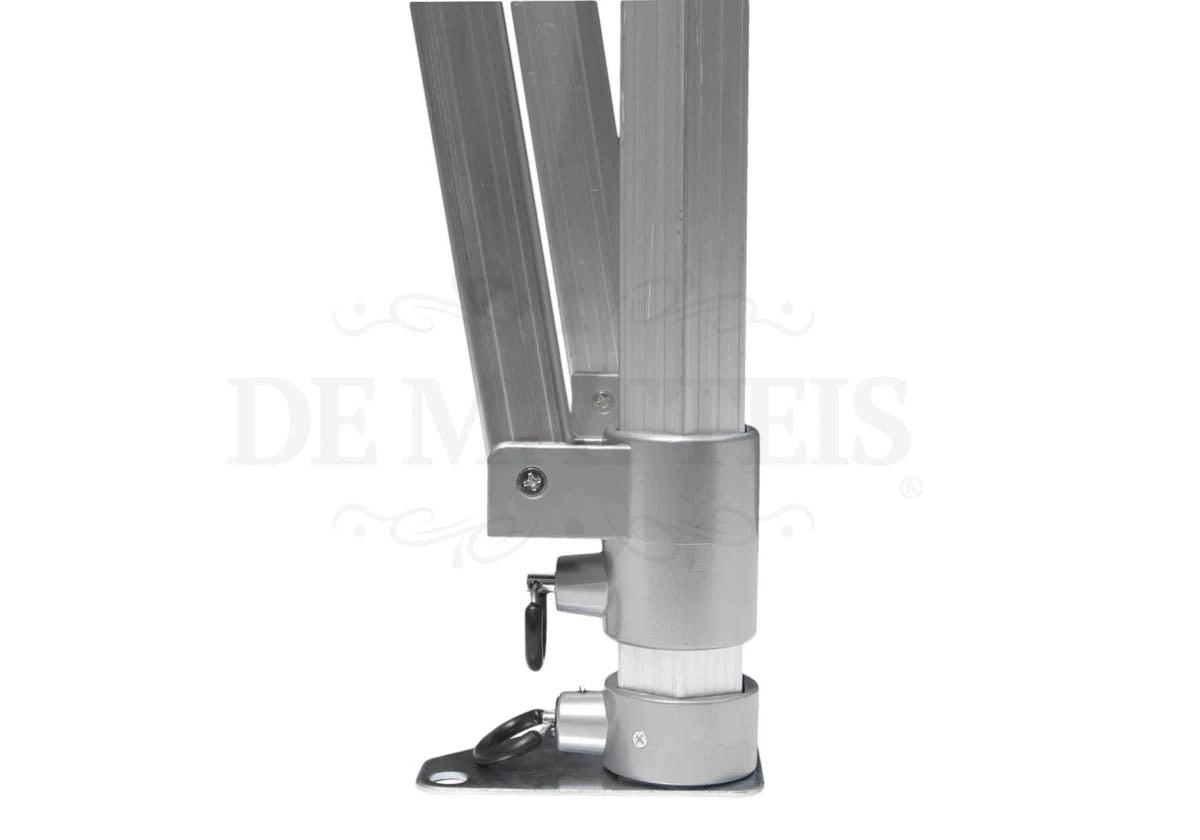 Gazebo Pieghevole 4x4 M in Alluminio Pro50 - Beige Con Custodia