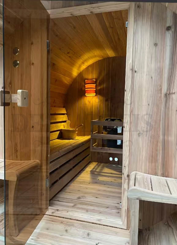 Sauna a Botte Legno 4 Persone