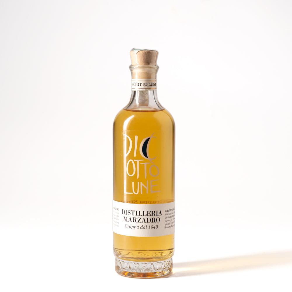 Box Regalo La Dispensa De Matteis Grappa con esperienza degustazione Distilleria Marzadro, bicchieri e cioccolatini Domori - DeMatteis.it