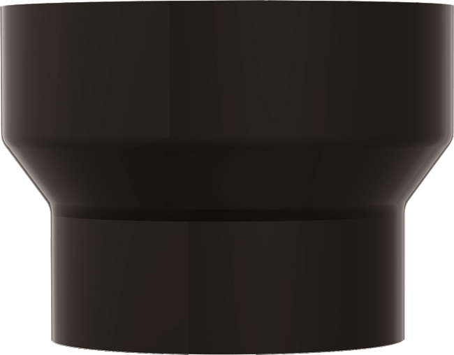 Riduzione D.120 F - D.100 M Smaltato Nero
