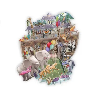 Biglietto Auguri 3d Noah's Ark