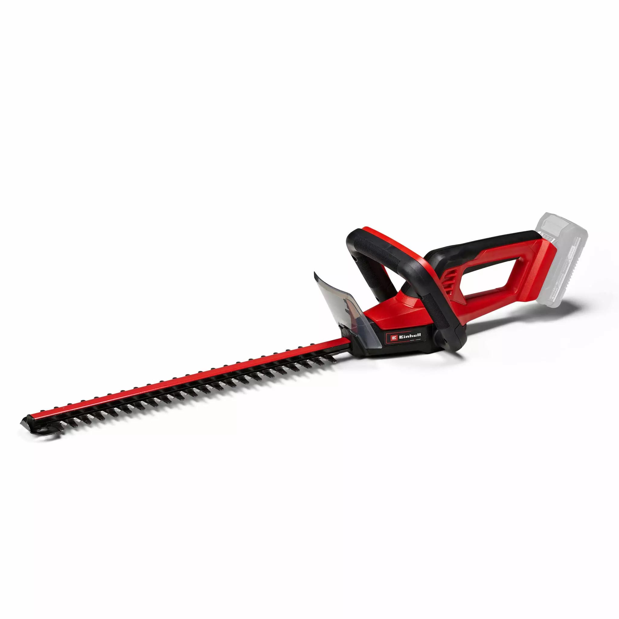 Tagliasiepi GC-CH 18/40 Li Einhell con impugnatura ergonomica, lama in acciaio affilata al diamante e batteria Power X-Change da 18V intercambiabile, ideale per la manutenzione precisa di siepi di ogni dimensione. | Dematteis.it