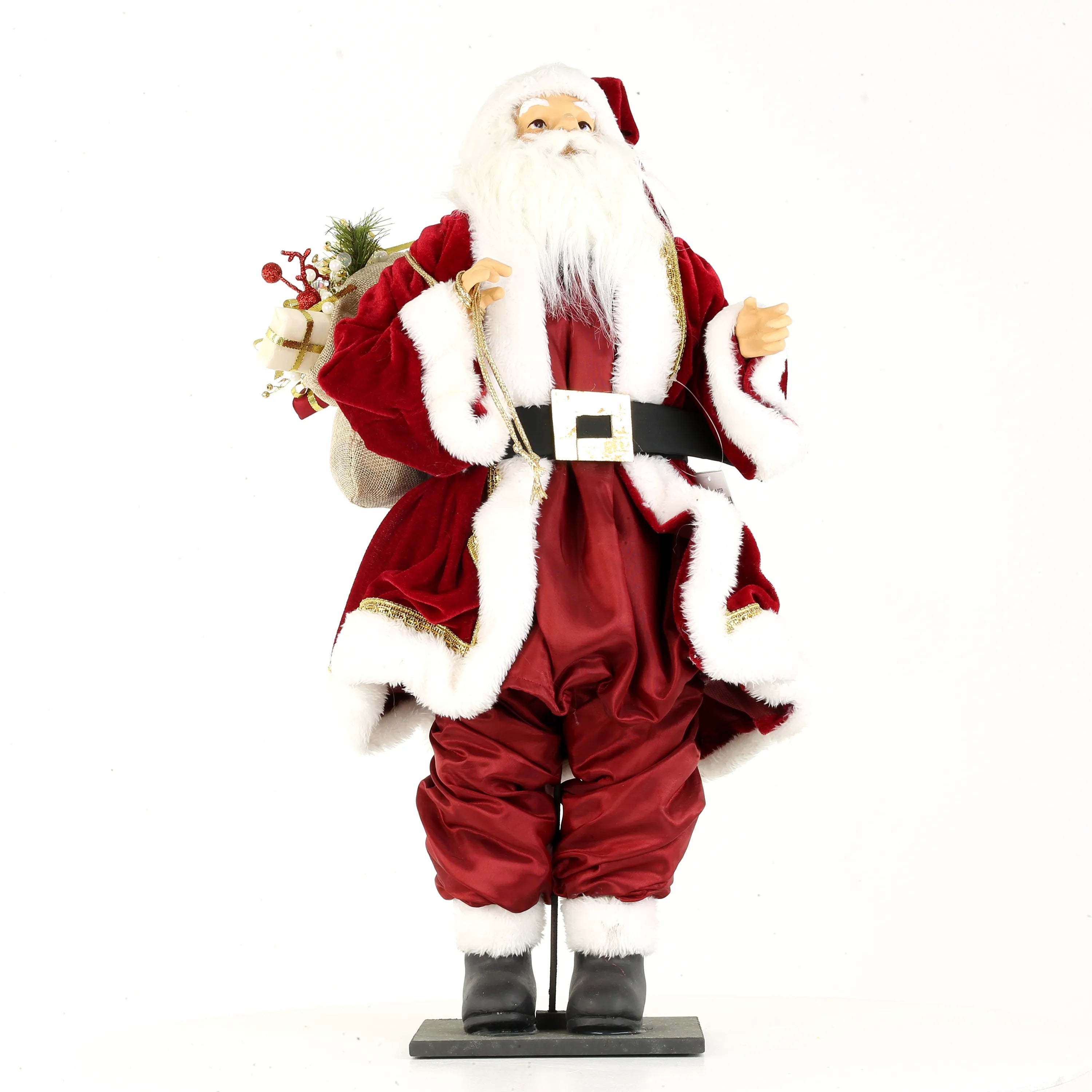 Babbo Natale Bordeaux 64 Cm