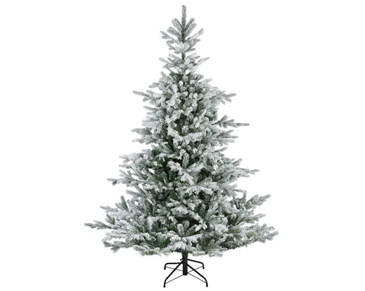 Albero Di Natale Snowy Grandis Fir 240 cm decorativo artificiale innevato per addobbi natalizi - DeMatteis.it