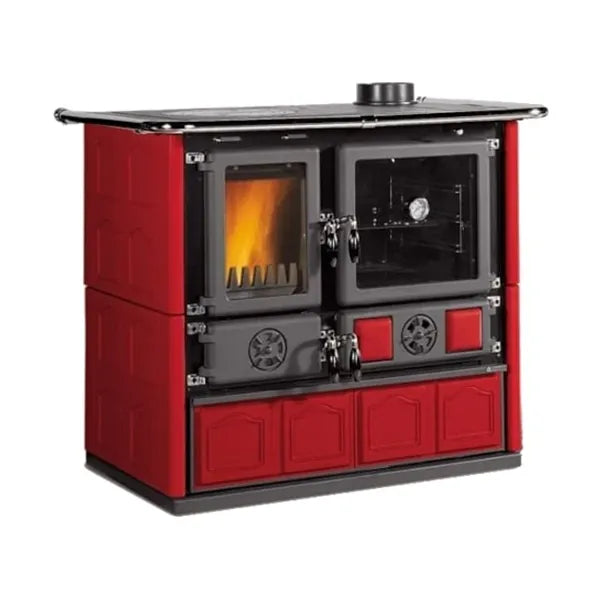 Nordica Cucina Legna Rosa VST .16 Maiolica Bordeaux