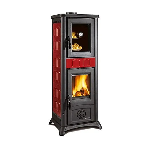 Nordica Stufa Gemma Forno Elegance Bordeaux
