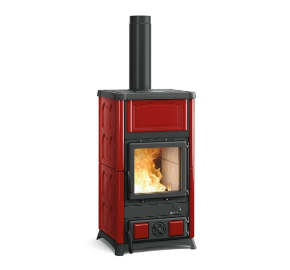 Nordica Stufa Legna Concita 2.0 Bordeaux per riscaldamento domestico a combustibile solido - DeMatteis.it