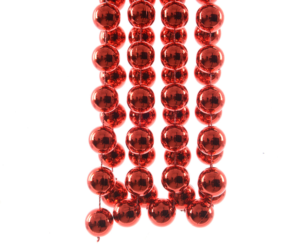 Ghirlanda Perle Xxl D 2 X 270 Cm Christmas Red