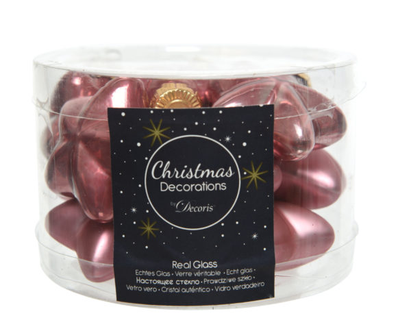 Stelle Per Albero Di Natale Rosa Velvet Kaemingk addobbi natalizi decorativi in vetro soffiato - DeMatteis.it