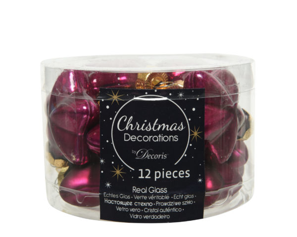 Stelle Di Vetro Per Albero Di Natale Magnolia decorazioni natalizie Kaemingk set 12 pezzi per addobbi natalizi - DeMatteis.it