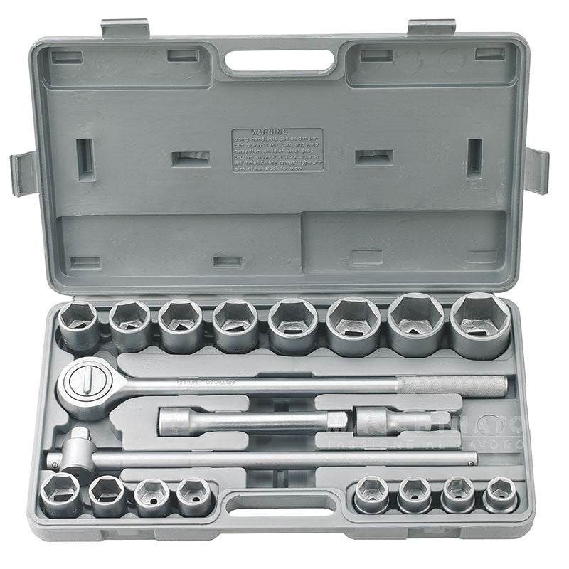 Serie 20 Pz Chiavi A Bussola Da 3/4''