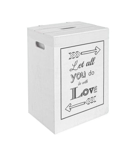 Portabiancheria Esther Bianco M