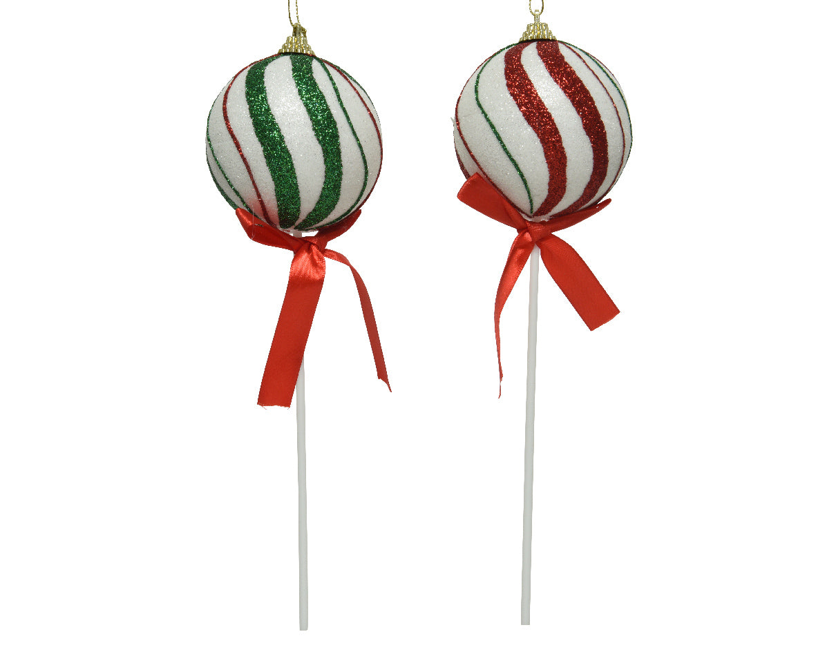 Palline Di Natale Lollipop D 8X25 Cm 1 Pezzo