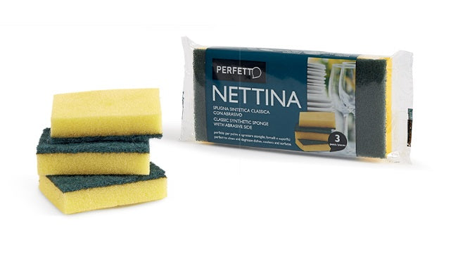 Set 3 Spugne Abrasive Nettina