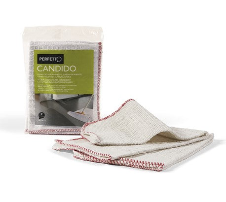 Set 2 Strofinaccio Pavimenti Perfetto Candido