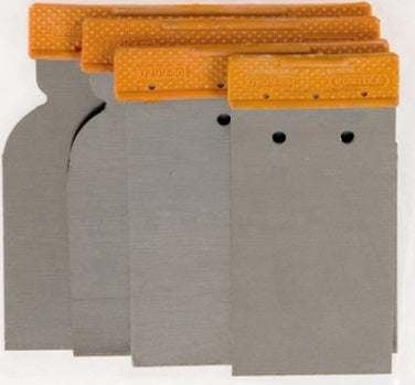 Set 4 Spatole Per Stuccatore
