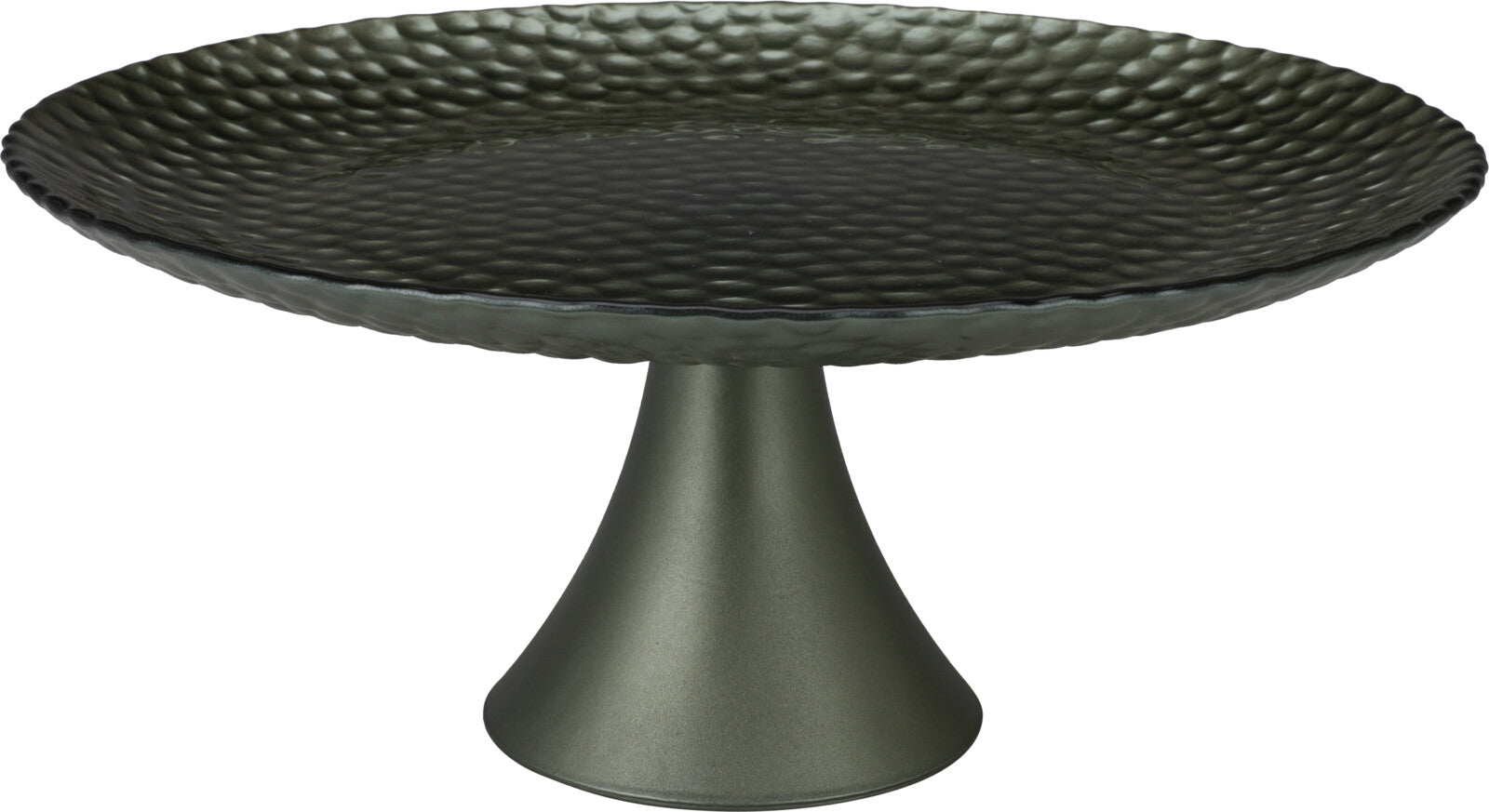 Alzata Vetro 28X13 Cm Verde