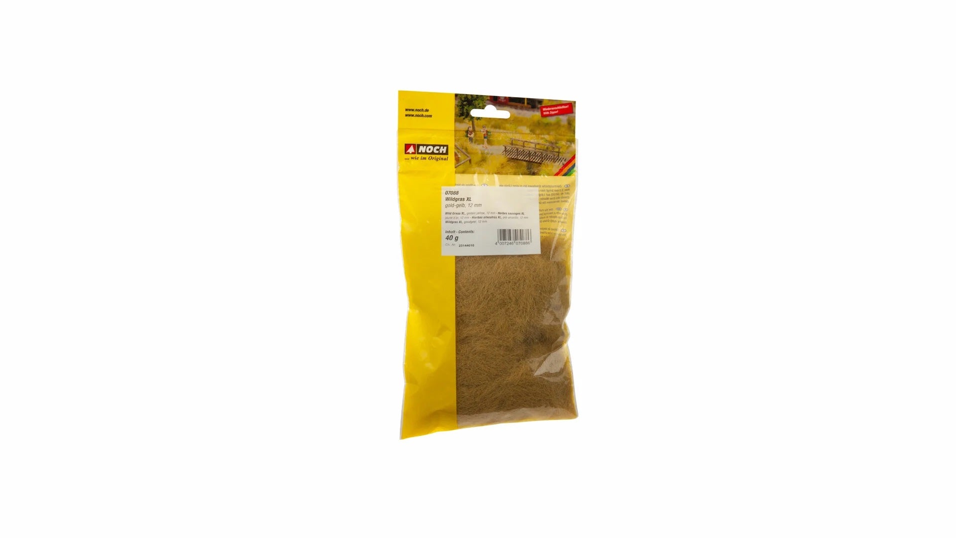 Tappeto Erboso Giallo Dorato XL Noch per modellismo ferroviario e diorami 12 mm 40 g - DeMatteis.it