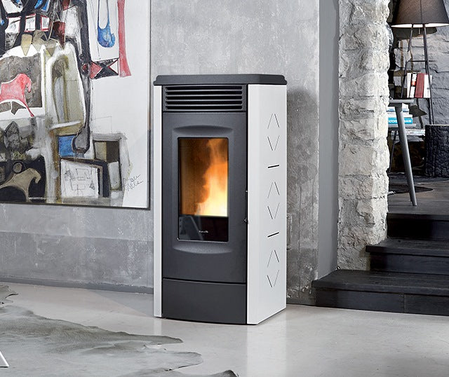 Ravelli Stufa A Pellet RV 120 Touch per riscaldamento domestico con tecnologia Touch - DeMatteis.it