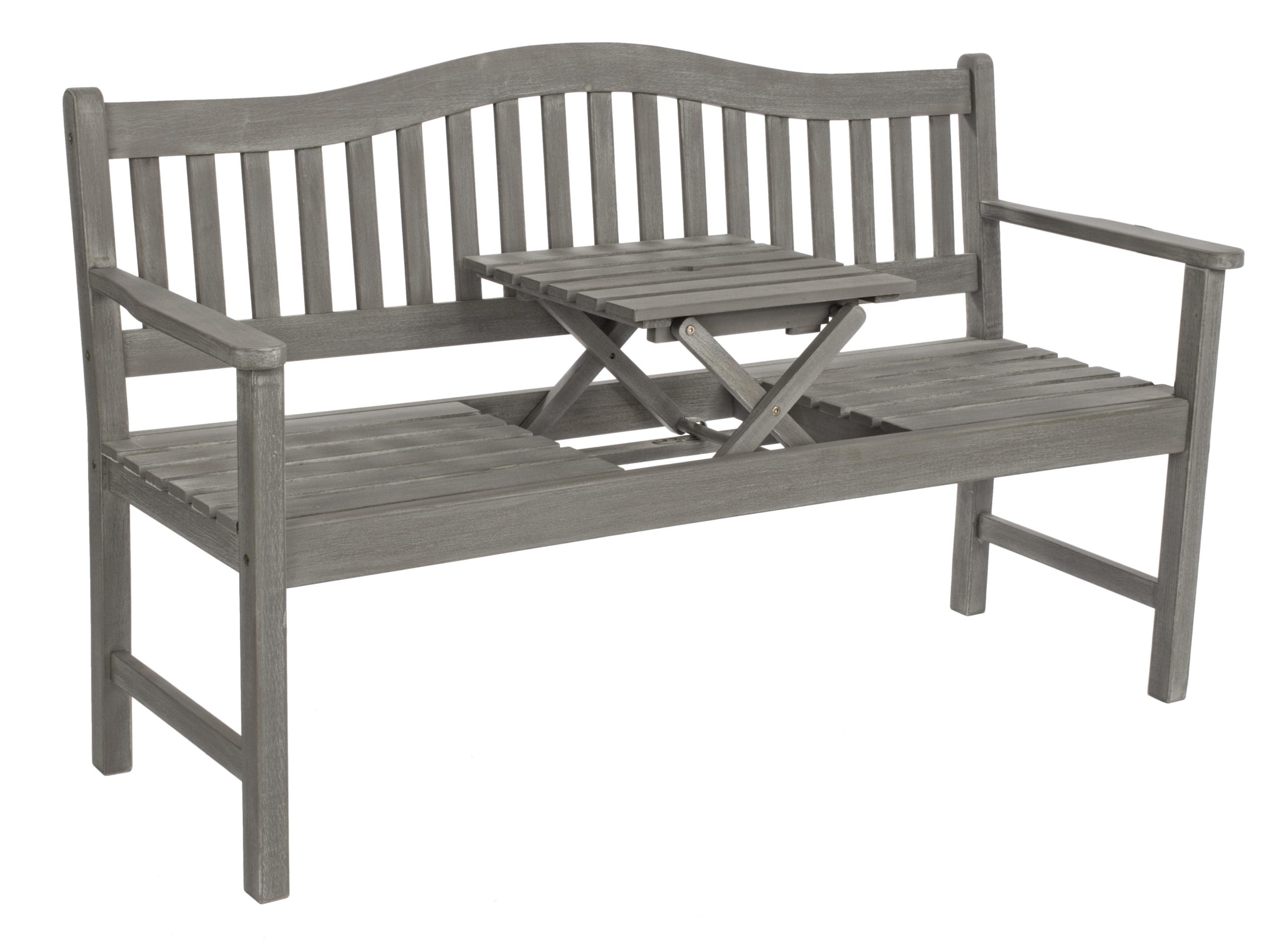 Panca Tavolino Pieghevole Grigio