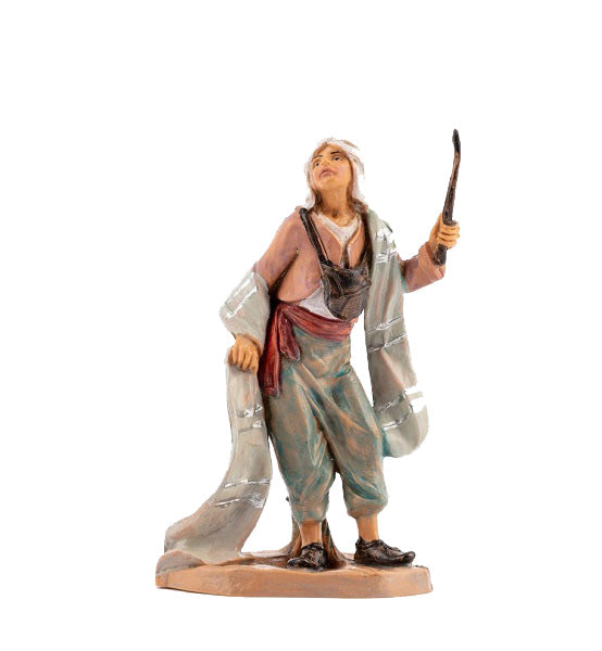 Pastore Con Frusta Presepe 924 9,5 Cm