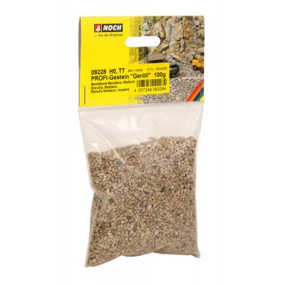 Pietrisco Fine Noch da 80 g per modellismo ferroviario e diorami - DeMatteis.it