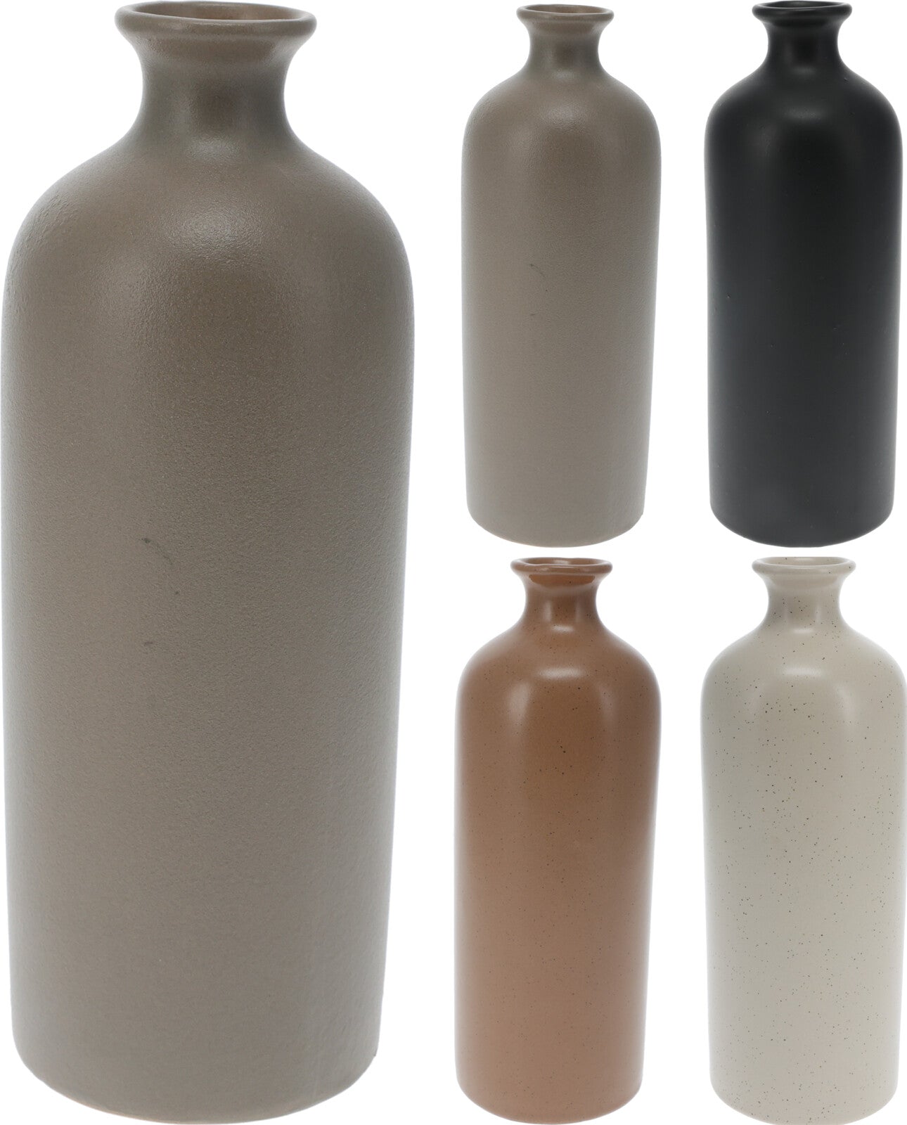 Vaso Ceramica Alto Colorato 1 Pezzo