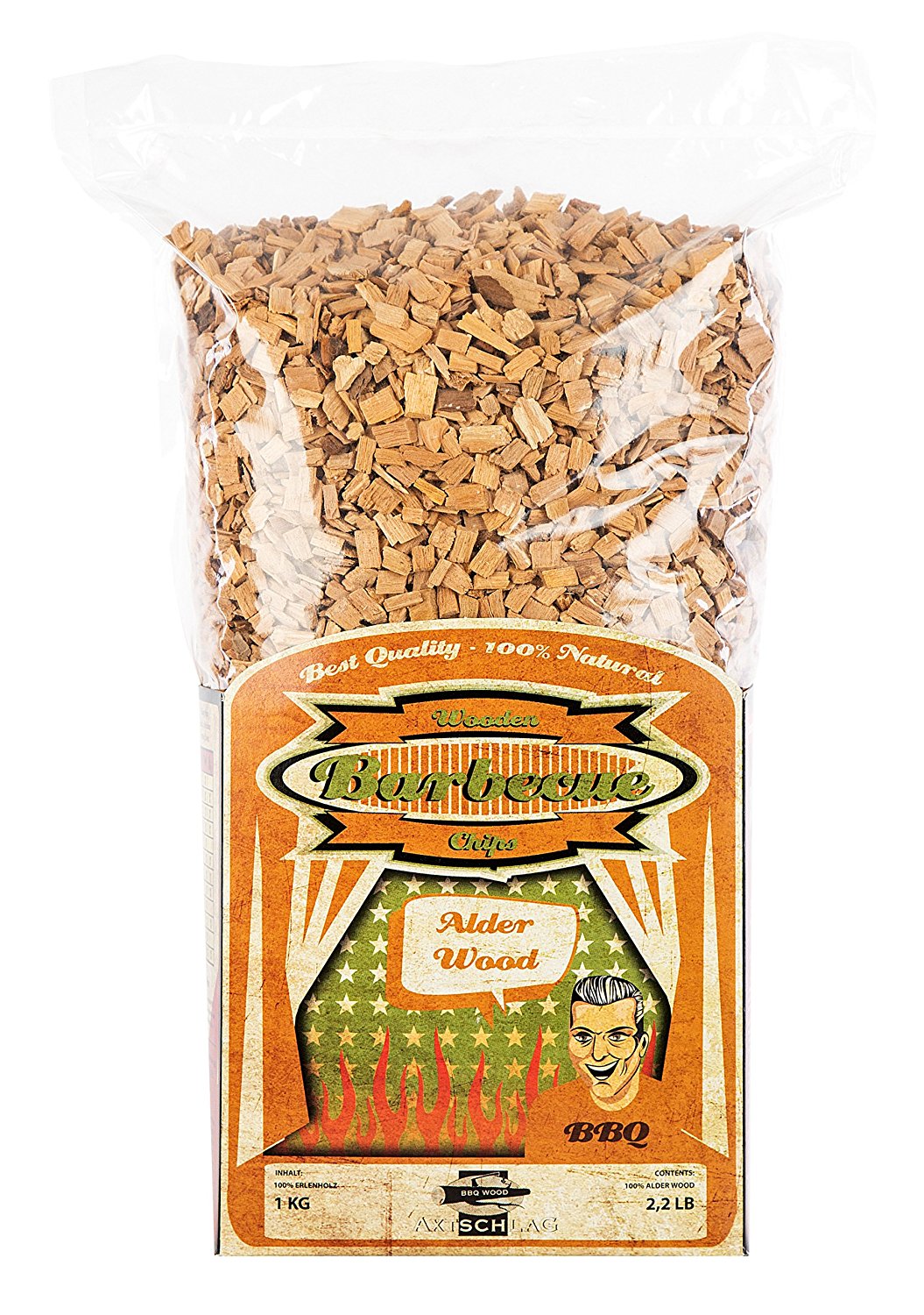 Chips Axtschlag Affumicatura Alder - 1Kg